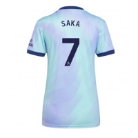 Camiseta Arsenal Bukayo Saka #7 Tercera Equipación para mujer 2024-25 manga corta